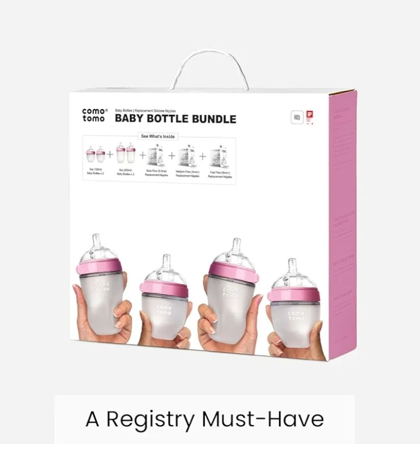 Comotomo - Set de Biberones Anticólicos