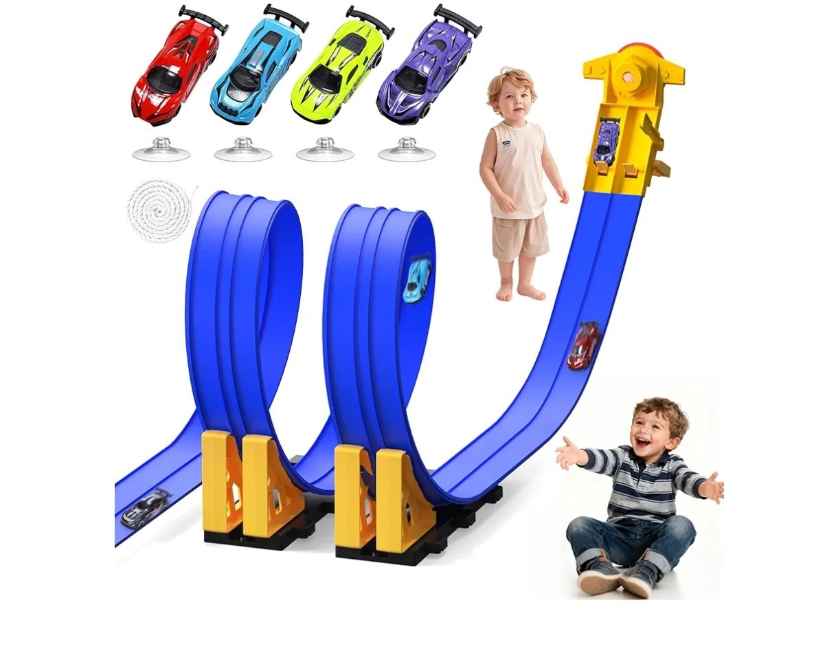 Pista de Carreras Flexible de 16 Pies 