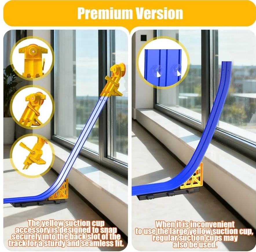 Pista de Carreras Flexible de 16 Pies 