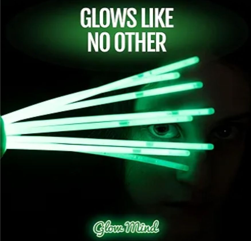 Paquete de 100 palos brillantes ultrabrillantes a granel