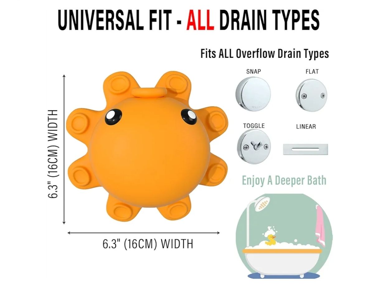 Cubierta de desagüe para tina
