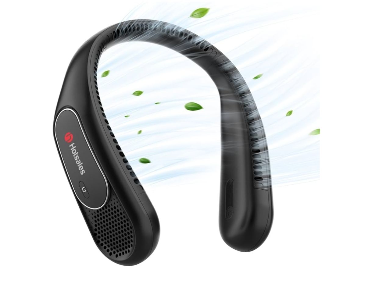 Hotsales - Ventilador de cuello, manos libres