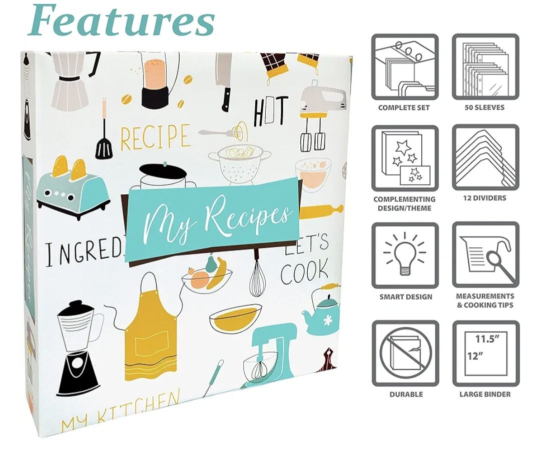 Better Kitchen Products Carpeta de recetas