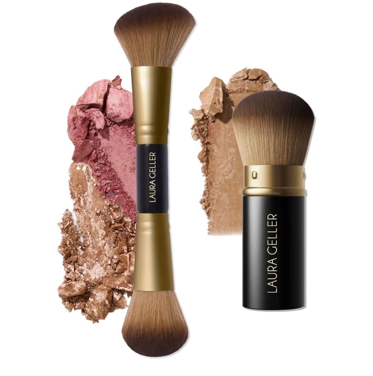 LAURA GELLER NEW YORK Set de 2 Brochas de Maquillaje