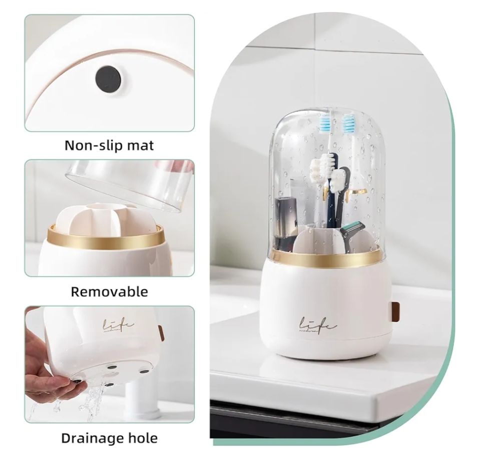 Portacepillos de dientes para baños