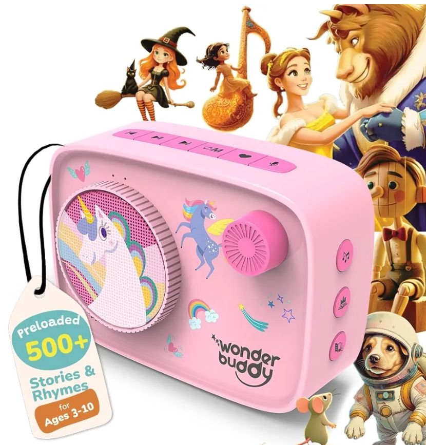 Reproductor de audio para niños, más de 500 historias y rimas