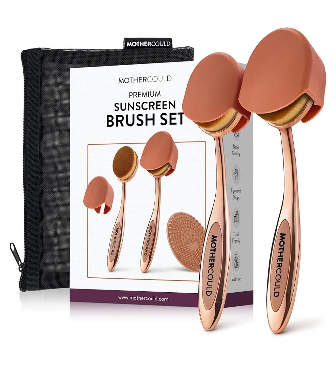 Juego de cepillos de protección solar