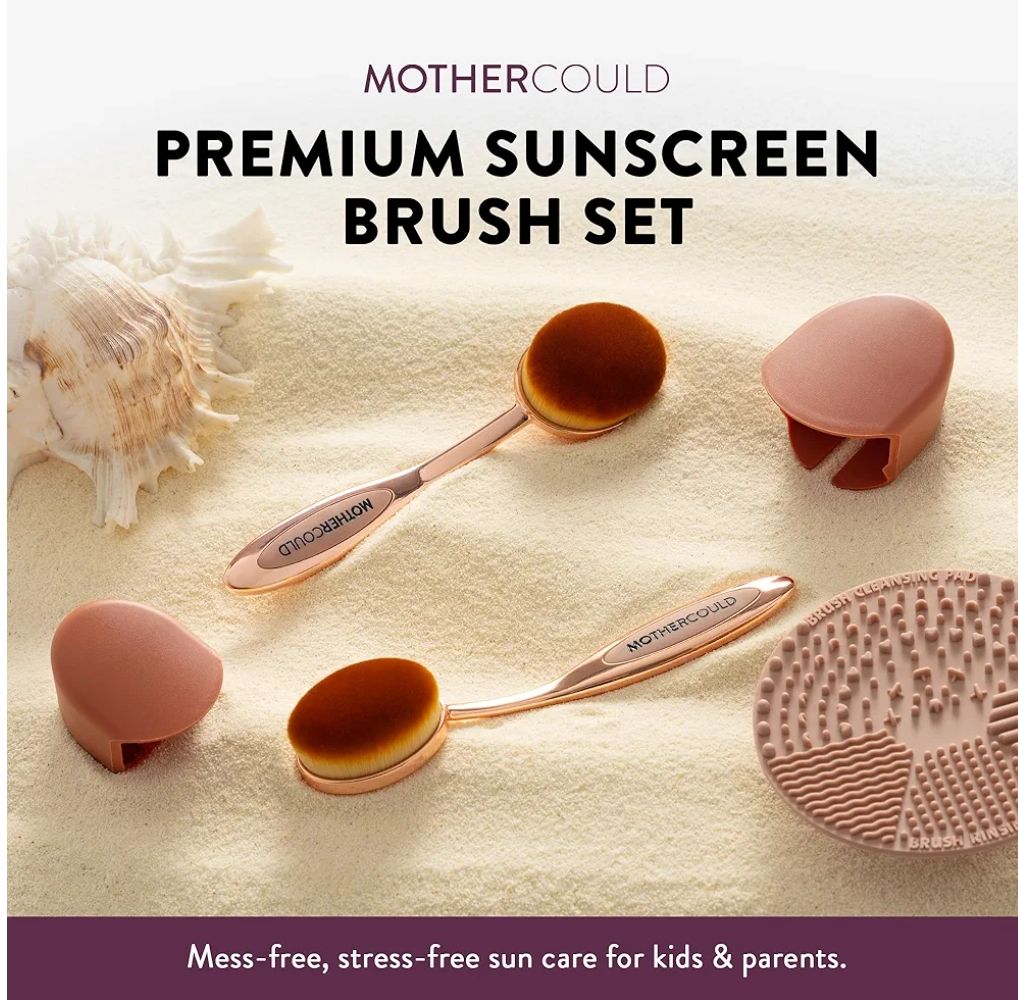 Juego de cepillos de protección solar
