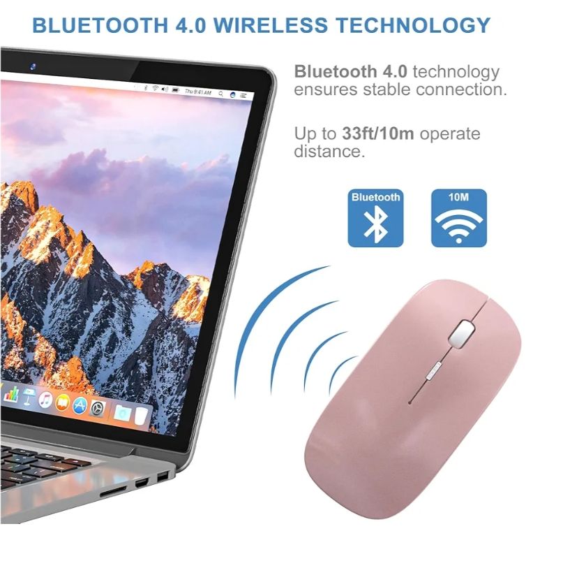 Mouse Bluetooth inalámbrico para MacBook Air