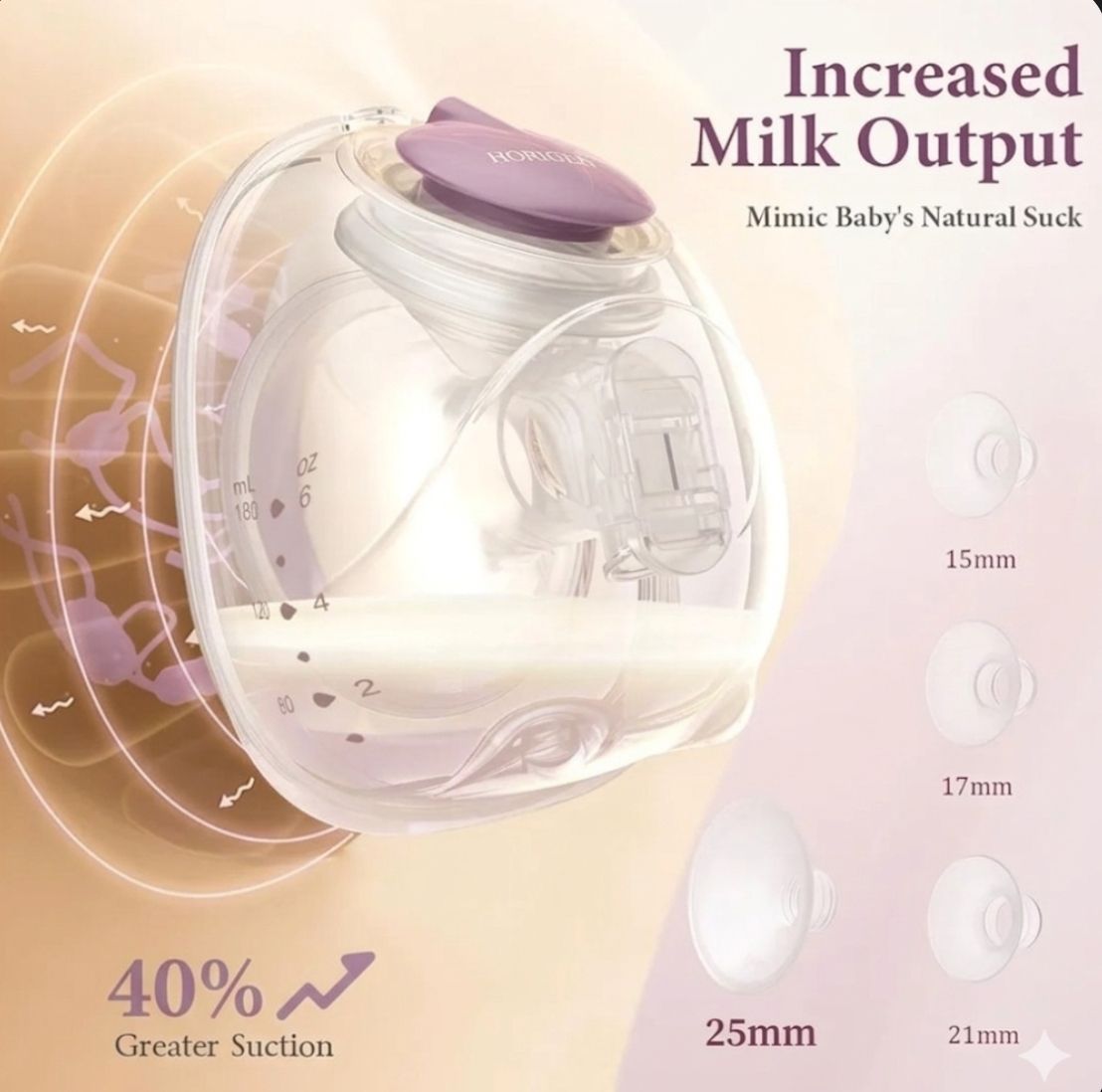 Extractor de leche manos libres D6