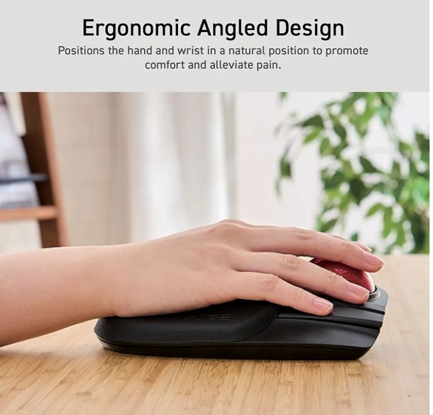 ELECOM M-HT1DRBK Mouse Inalámbrico