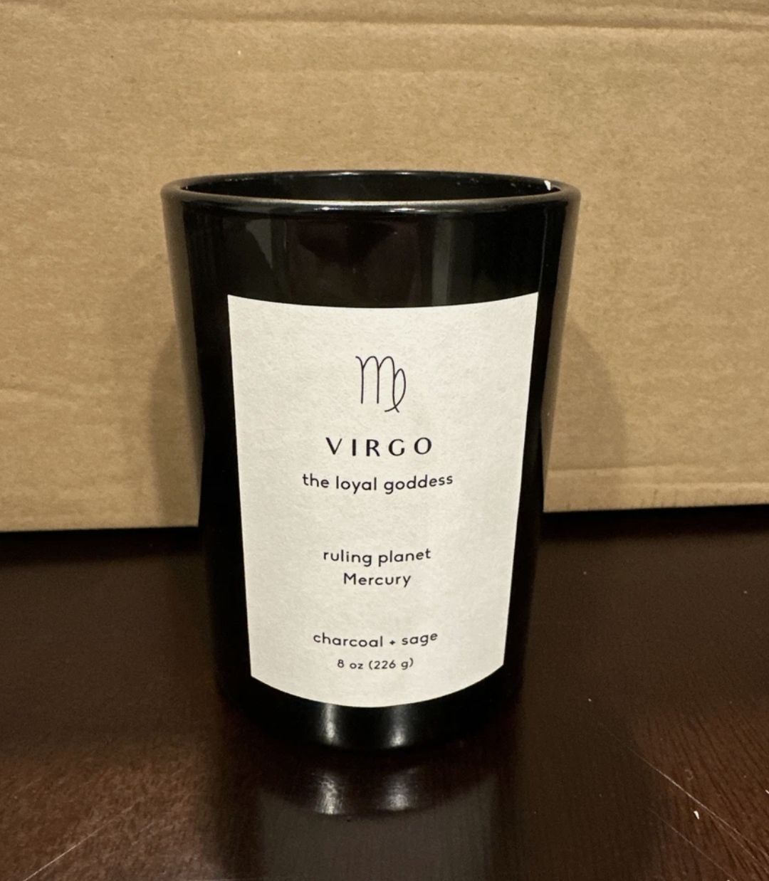 Vela de cera de soja