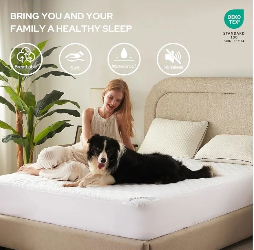 BEDLORE - Protector de colchón Impermeable