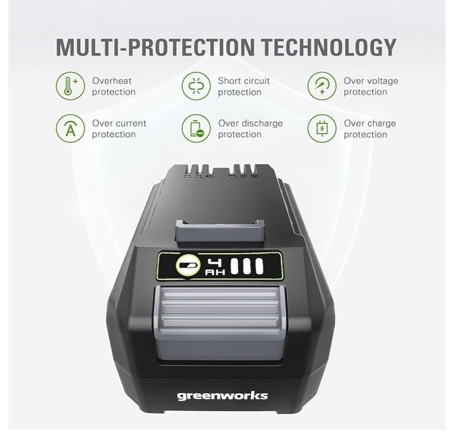 Greenworks Batería de Iones de Litio