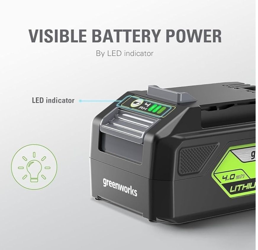 Greenworks Batería de Iones de Litio