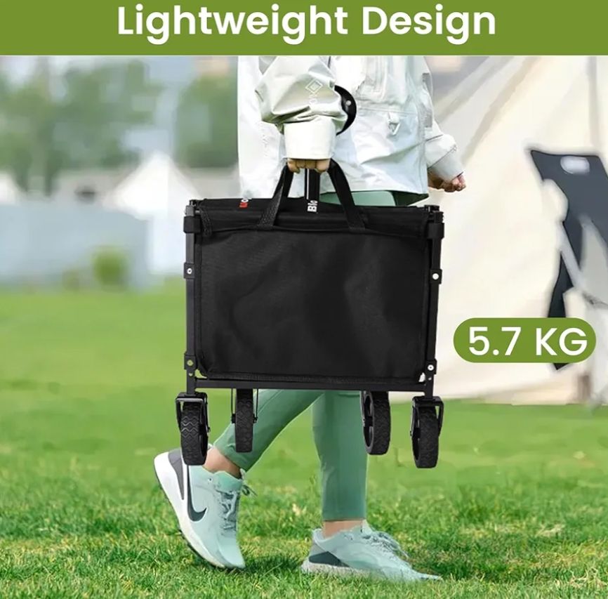 Carro Plegable con Ruedas