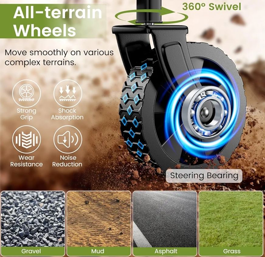 Carro Plegable con Ruedas