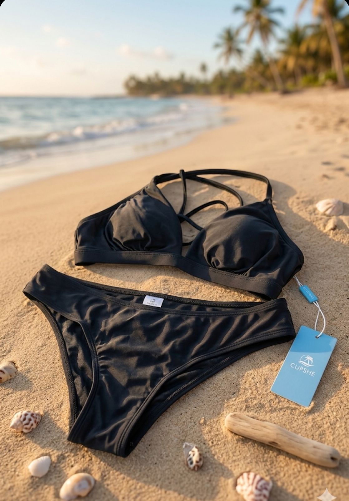 Traje de baño 2 pz | negro