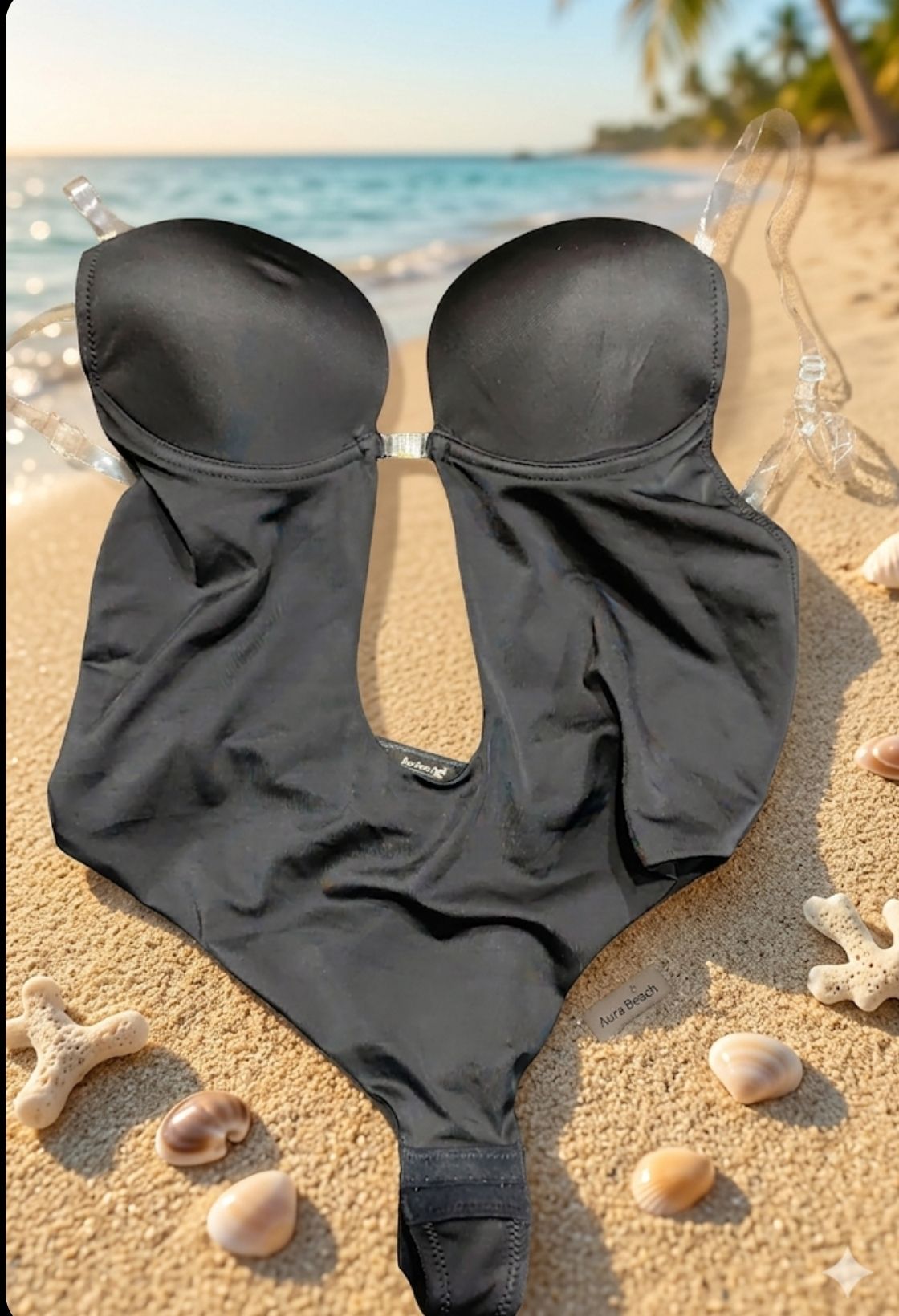 Traje de baño 1 pieza | negro 