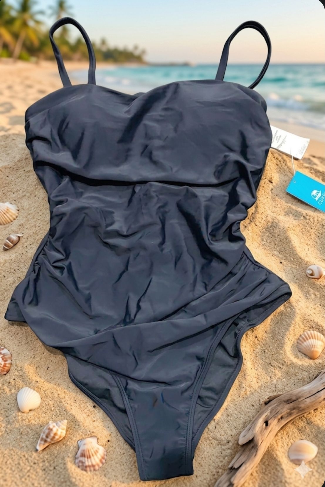 Traje de baño 1 pieza | negro 