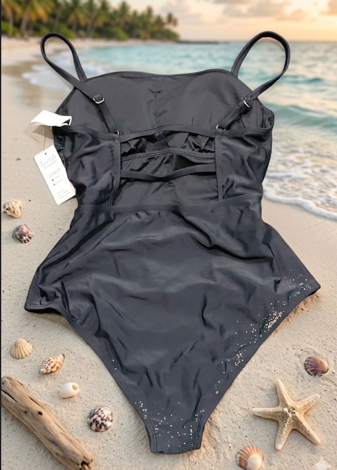 Traje de baño 1 pieza | negro 