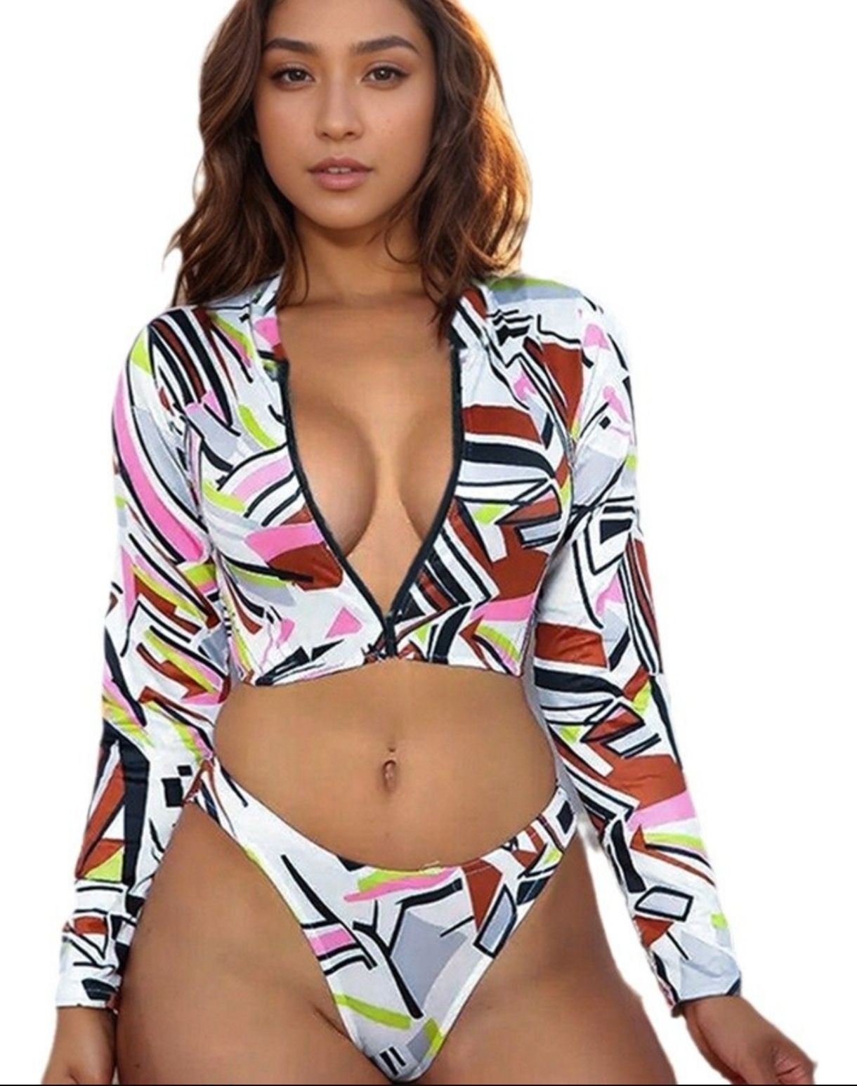 Traje de baño 2 pz Manga larga