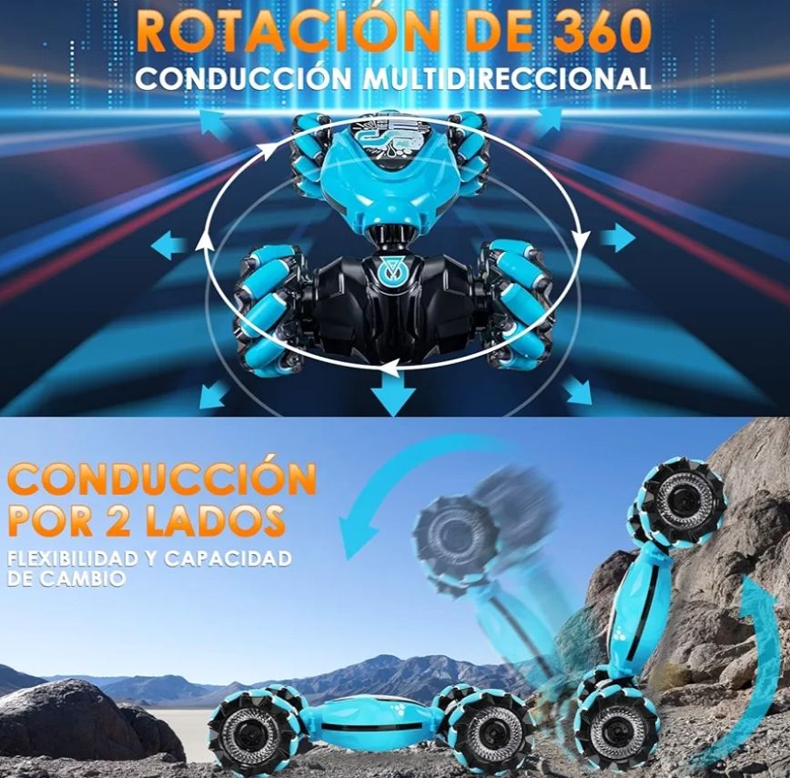 Juguete Coche de Control Remoto Niños, 4WD