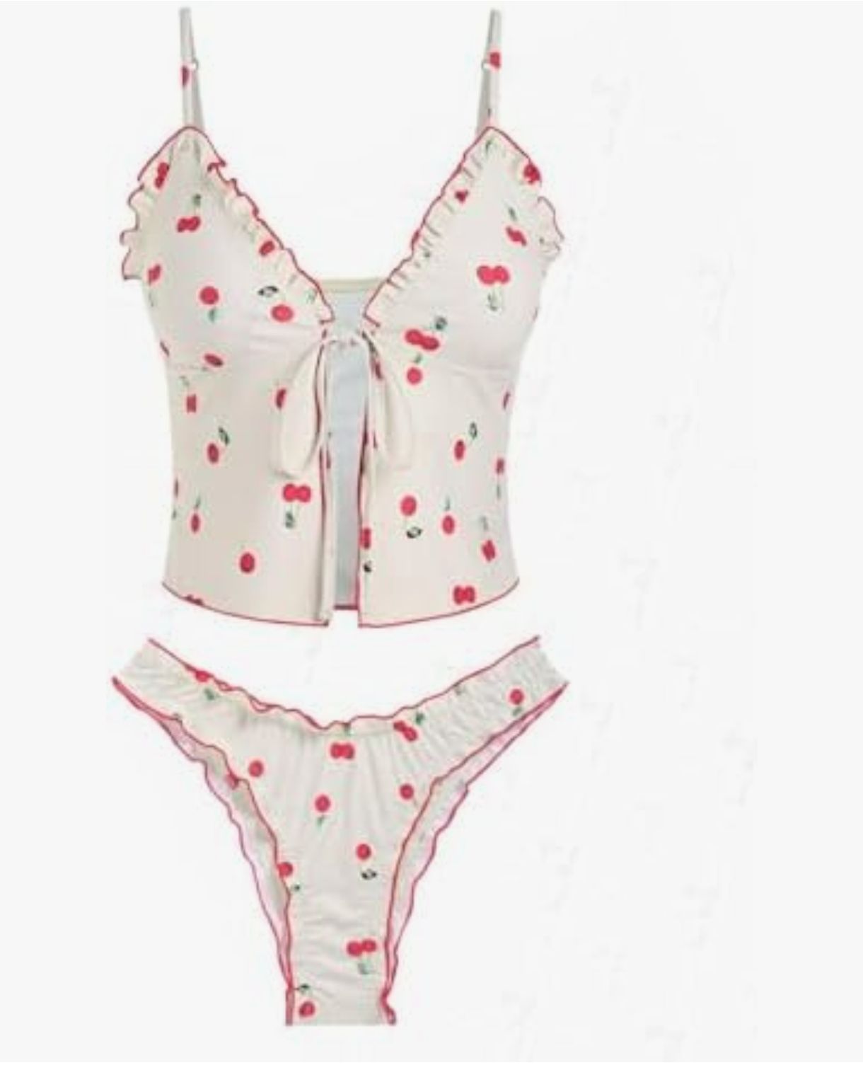 Traje de baño 2 piezas | cerezas 