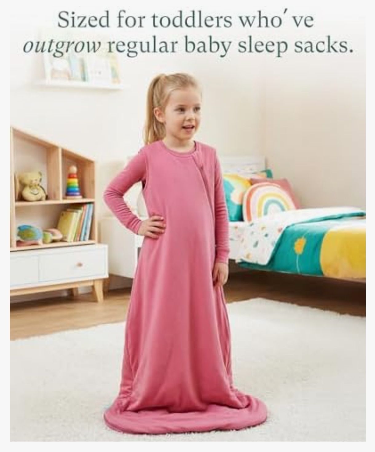 PurComfy - Saco de dormir supersuave de 1.0 TOG