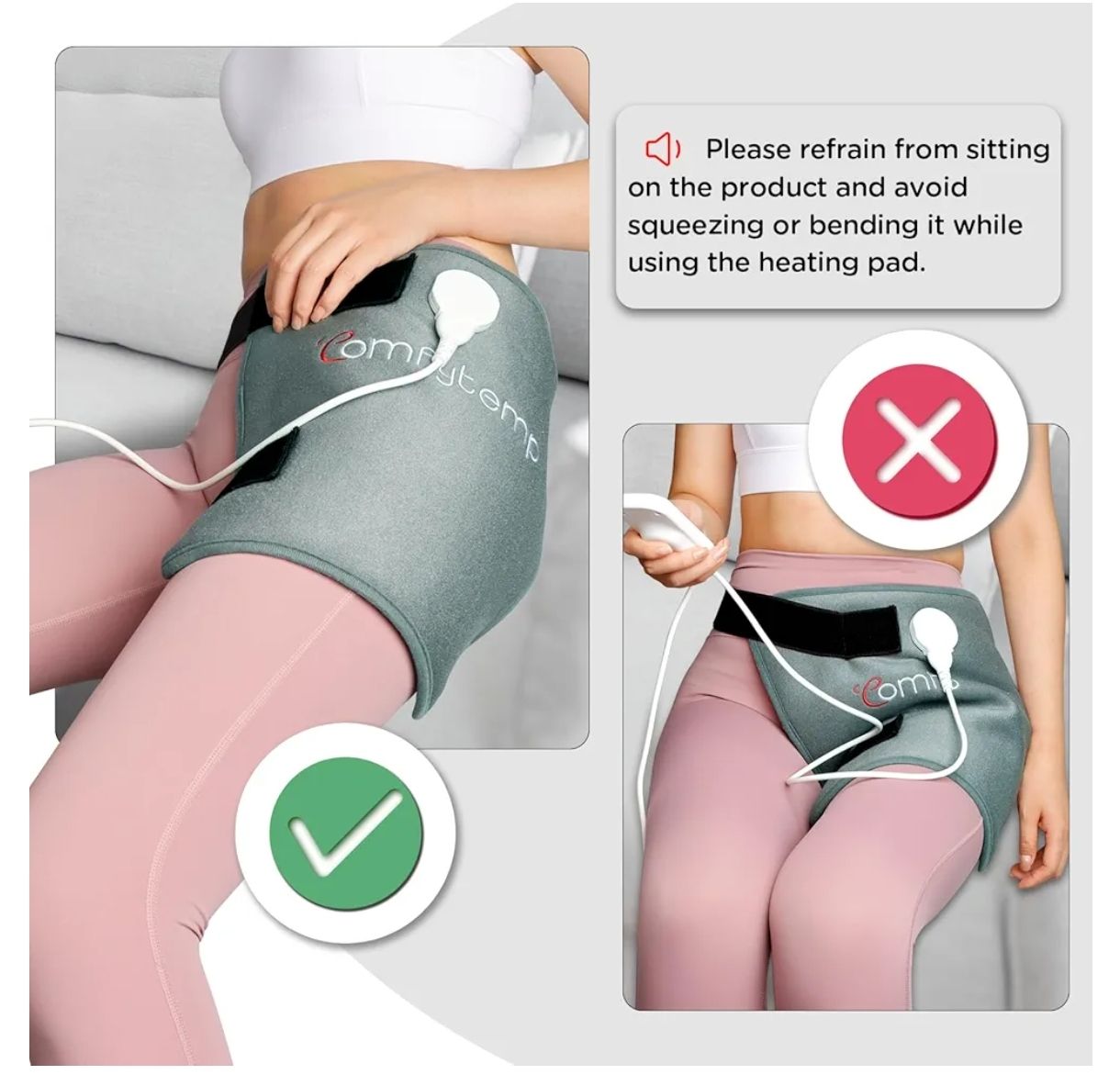 omfytemp Almohadilla Térmica De Cadera