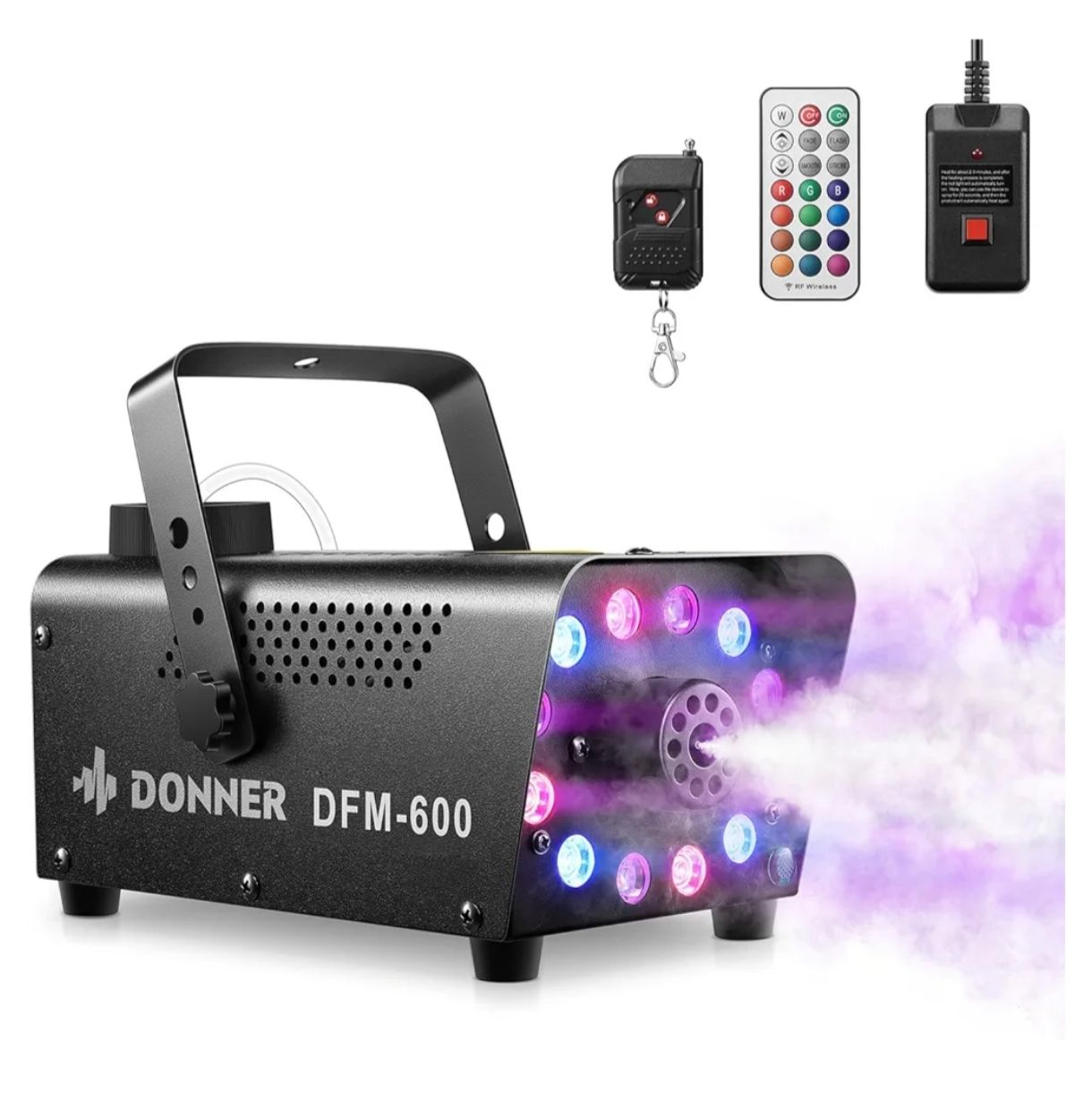 Donner - Máquina de niebla de 600 W, 3000 CFM