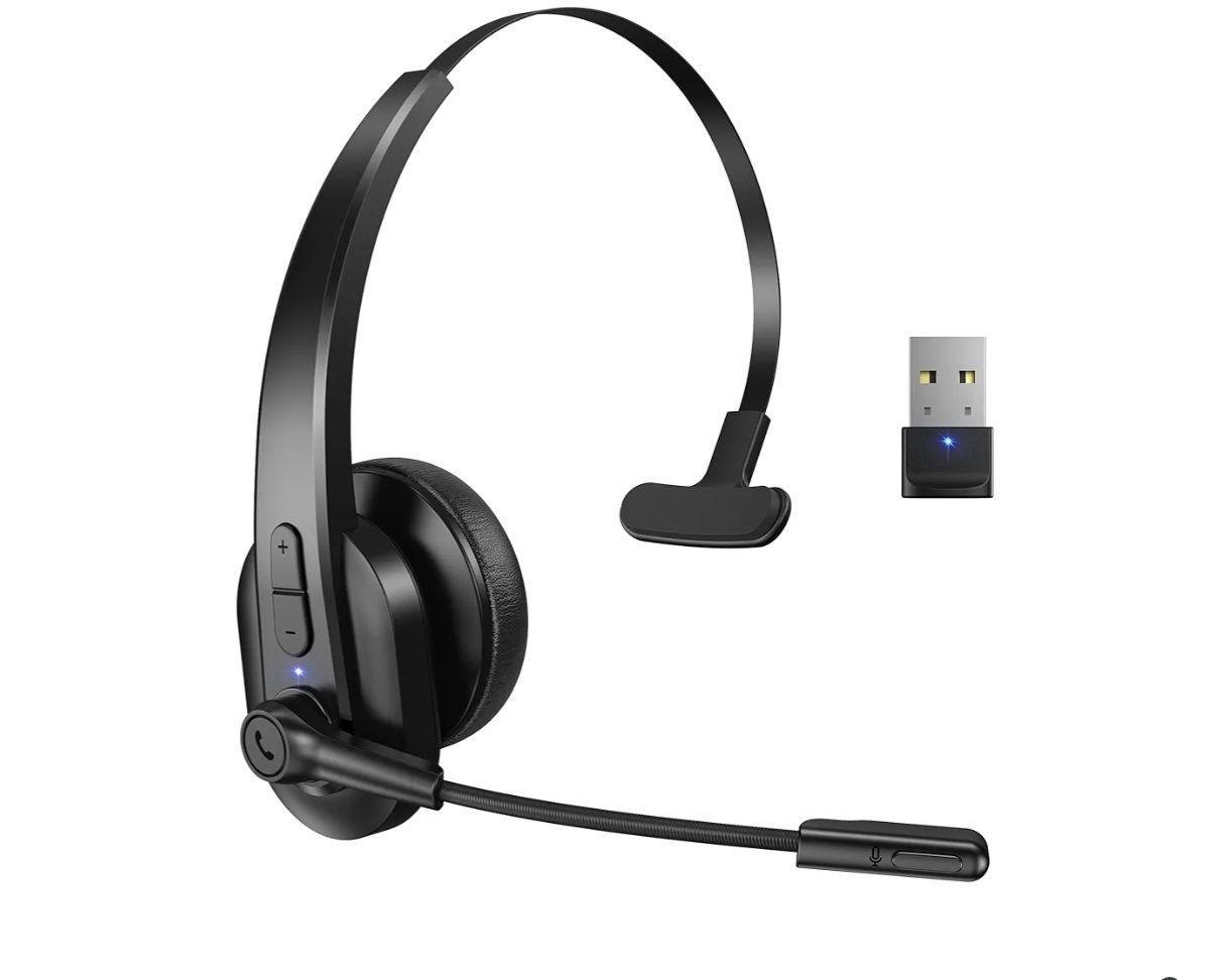 Auriculares Bluetooth con dongle USB para computadora