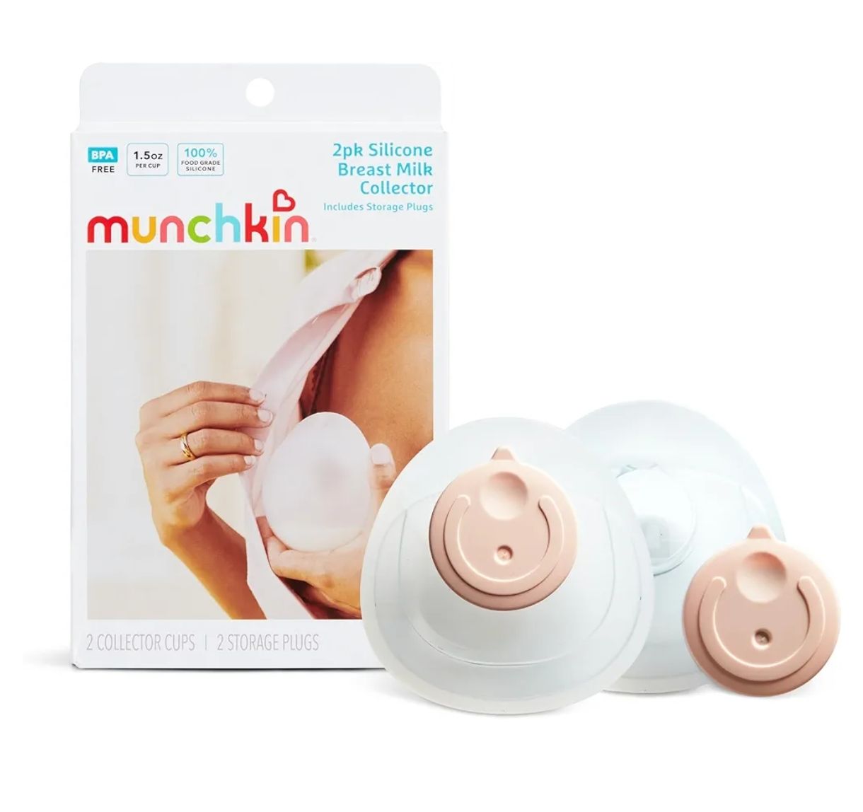 Munchkin - Vasos colectores de leche materna 