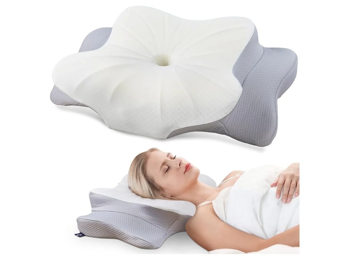 DONAMA - Almohada cervical para cuello y hombros