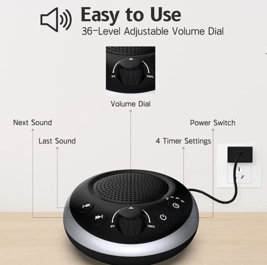 máquina de ruido blanco