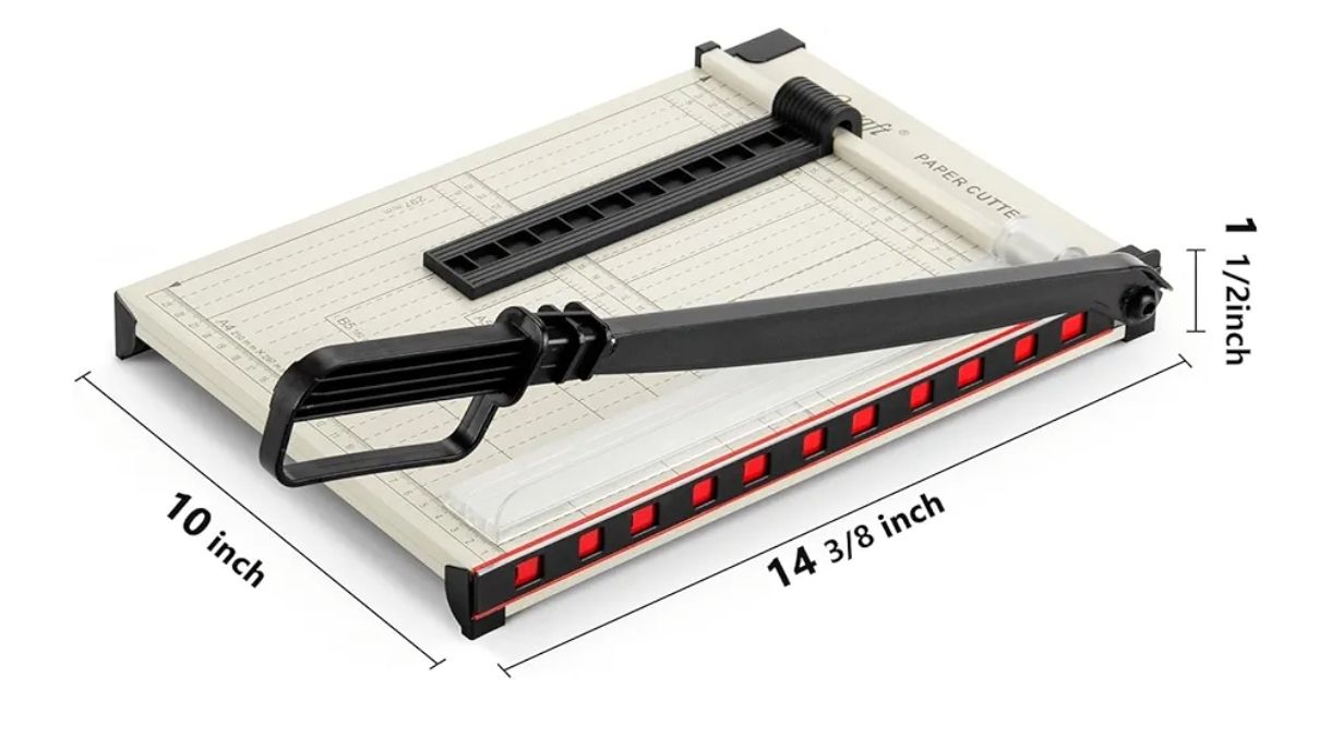 craft - Cortador de papel de guillotina de 12 pulgadas