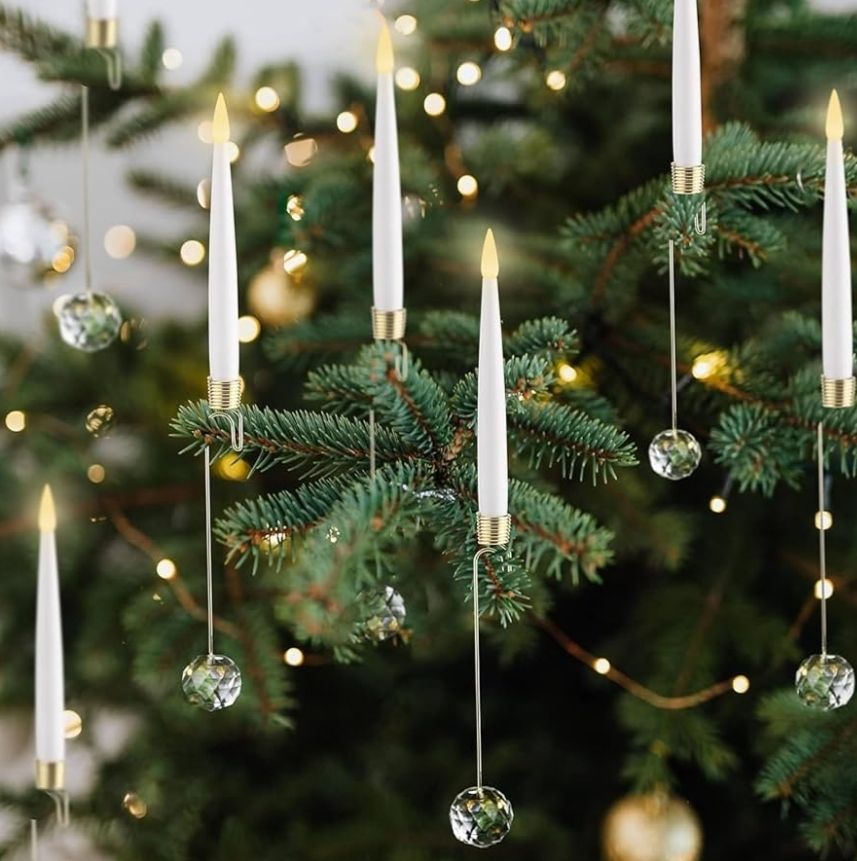 Velas de árbol de Navidad LUSHARBOR