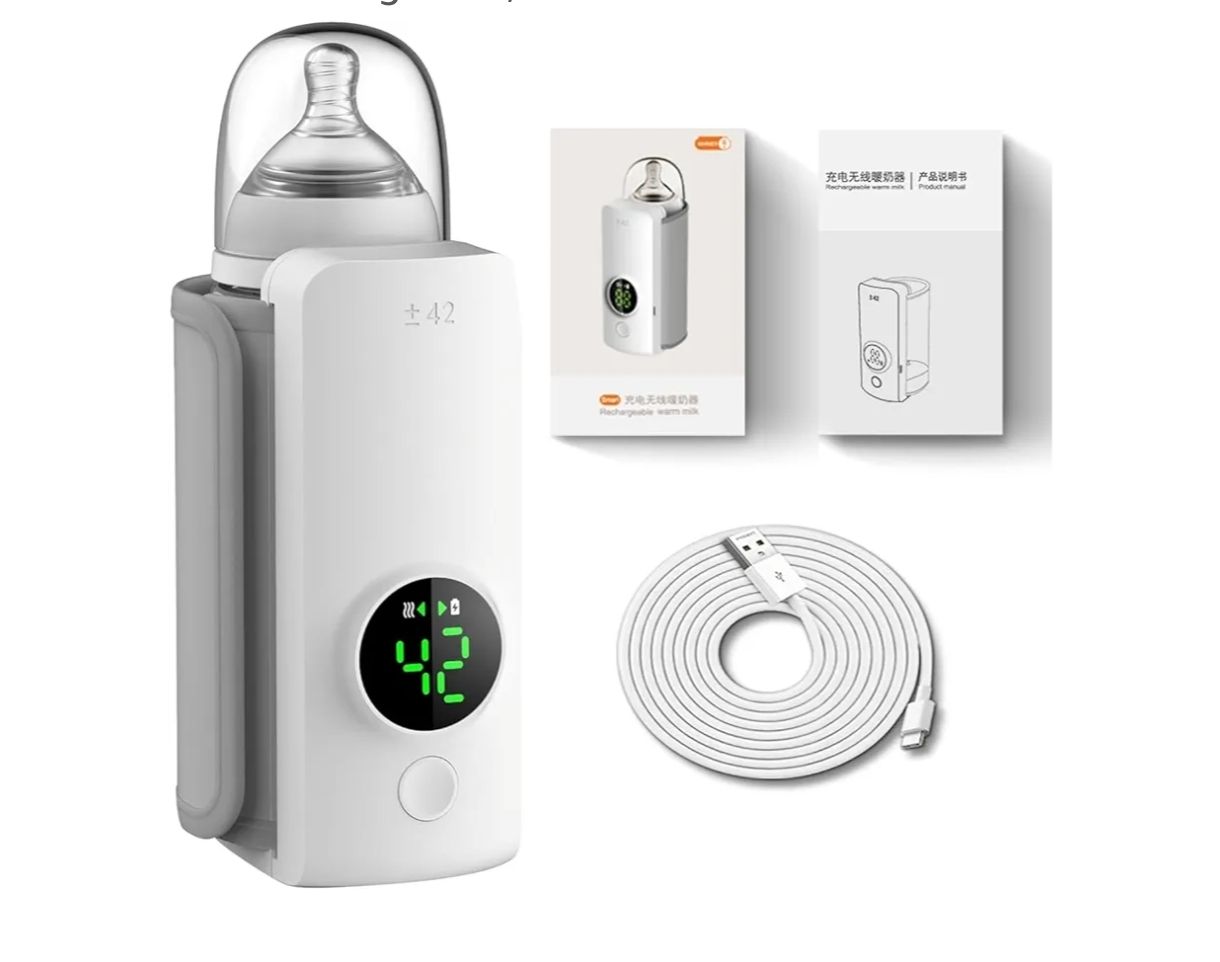 Calentador de botellas portátil de calentamiento rápido