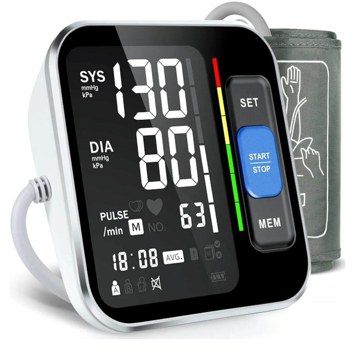 Monitor de Presión Arterial para Uso Doméstico