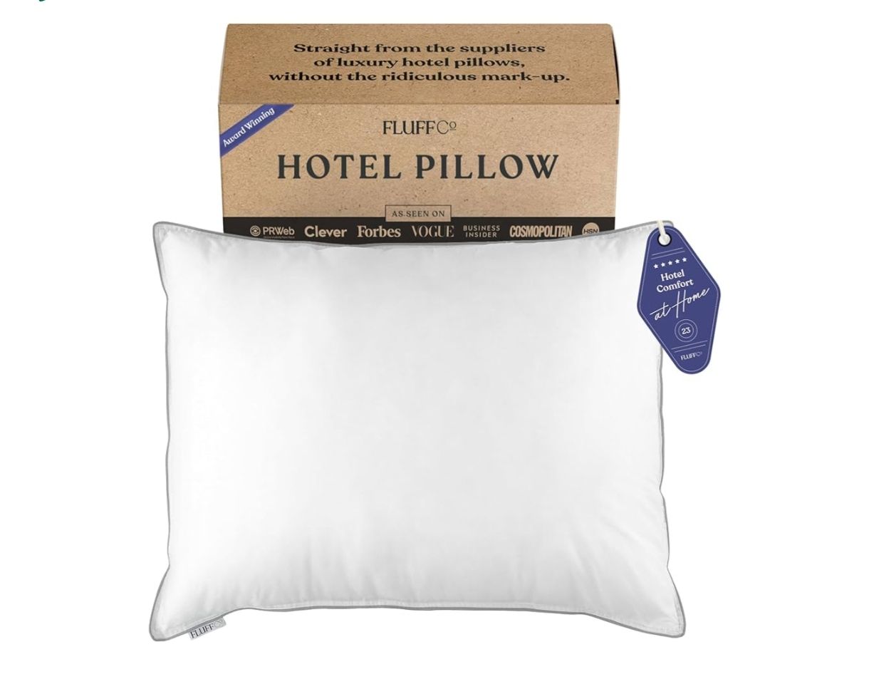 Almohadas FluffCo. de Plumón Alternativo (Tamaño Standard/Queen)