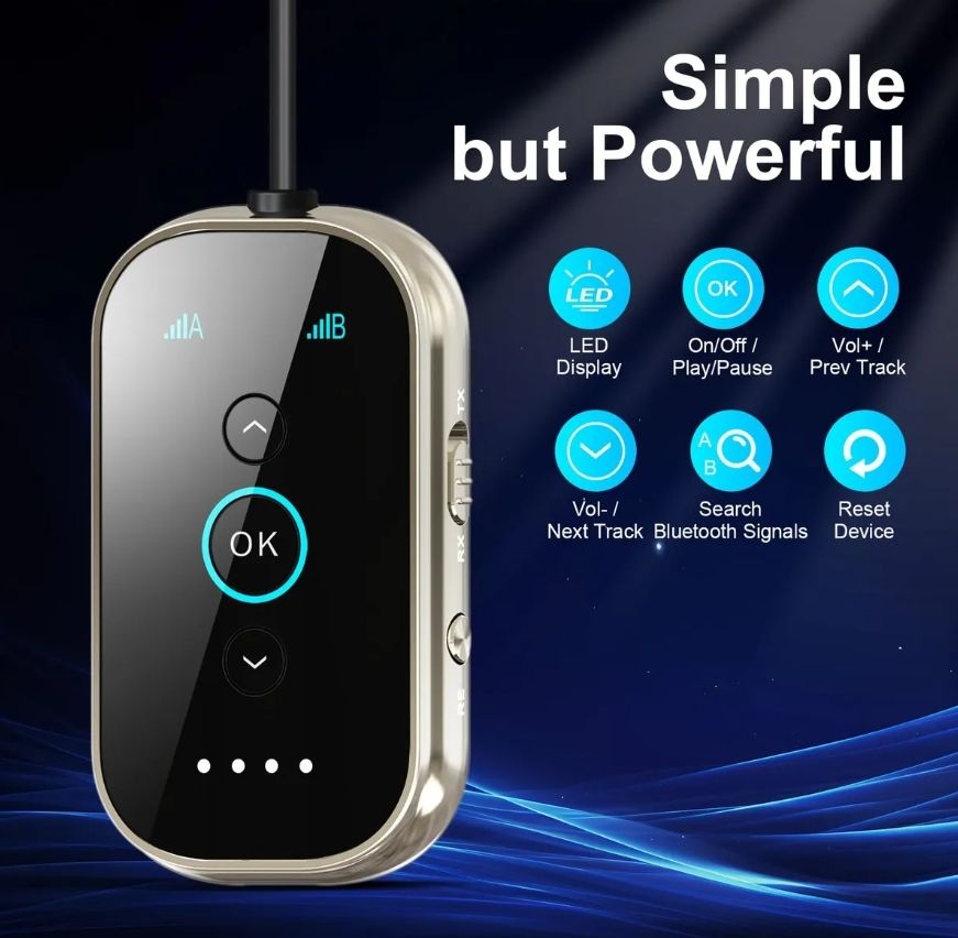 Transmisor Receptor Bluetooth 5.4 Xmagpot Ultra Xmagpot