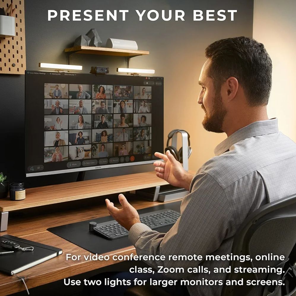 HumanCentric - Iluminación de videoconferencia