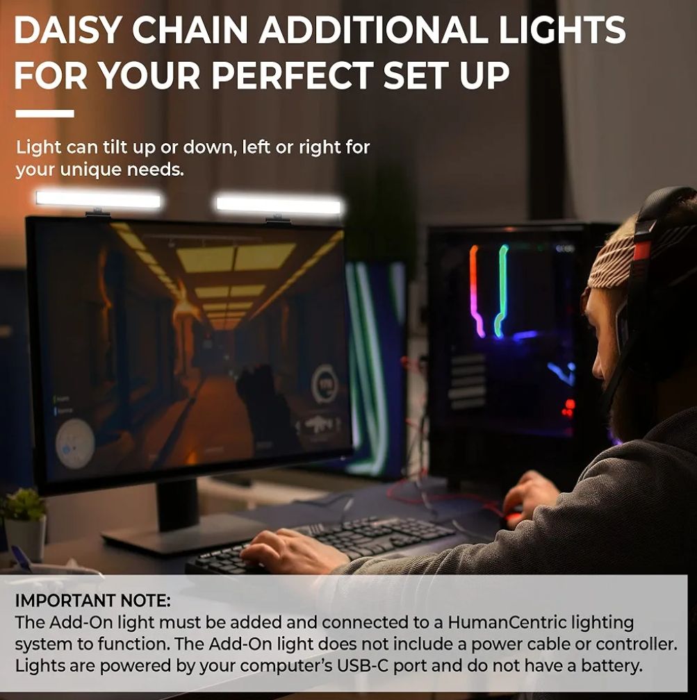 HumanCentric - Iluminación de videoconferencia