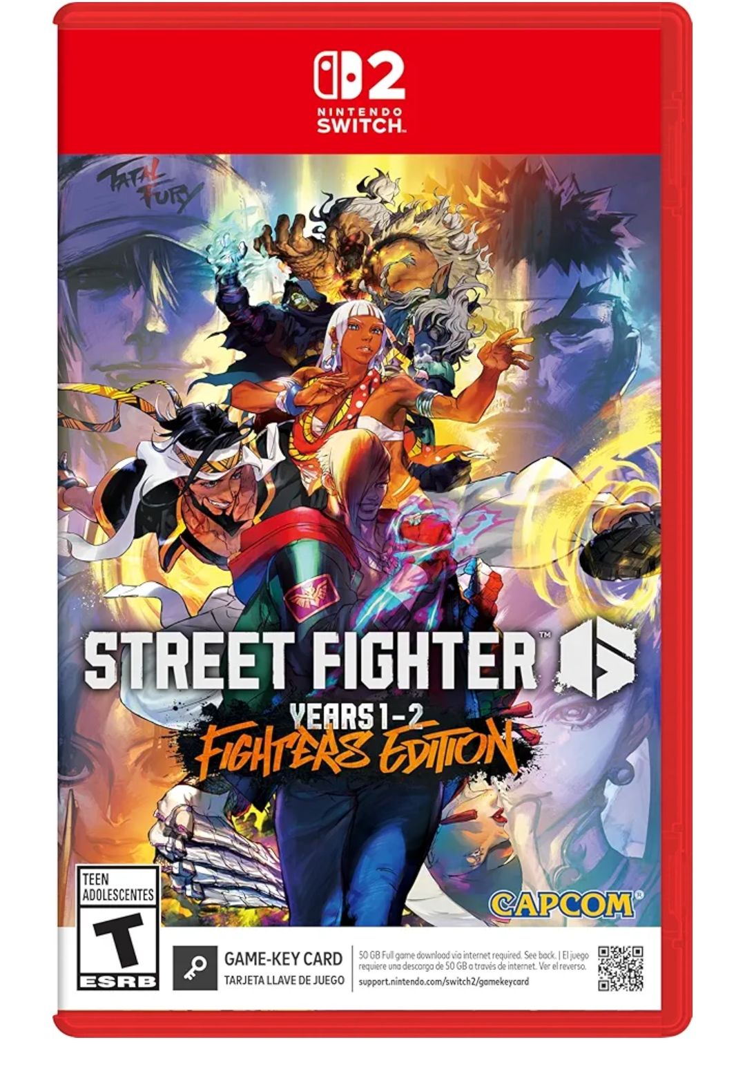 Street Fighter 6 Year 1-2 Fighters Edition for Nintendo Switch 2