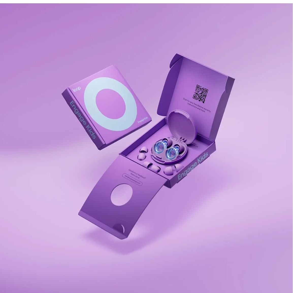 Loop Engage Kids 2 Tapones auditivos (6 a 12 años)