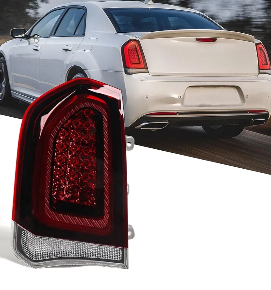 FIONE Luz trasera completa LED compatible con Chrysler 300/300C 2015-2023