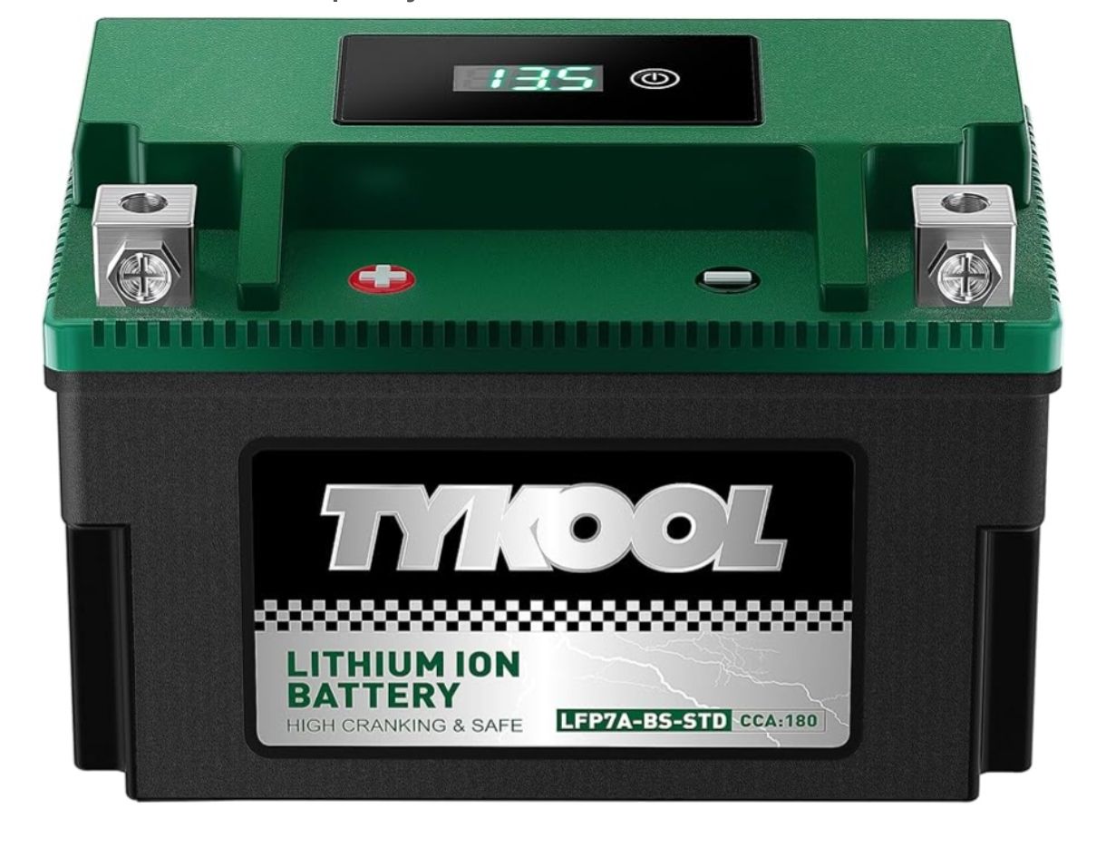 TYKOOL YTX4L-BS YTZ5S batería de litio LiFePO4 