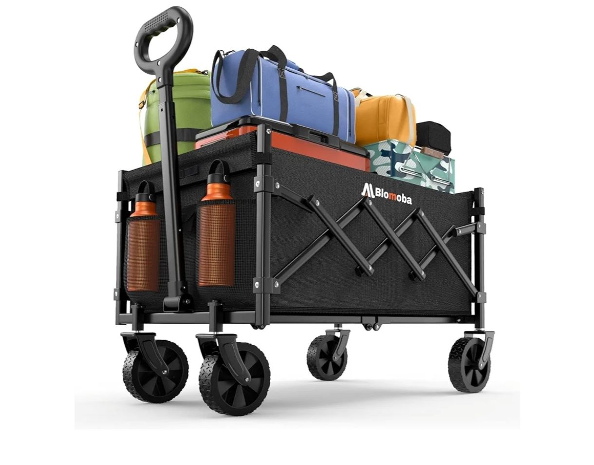 Carreta plegable con ruedas,