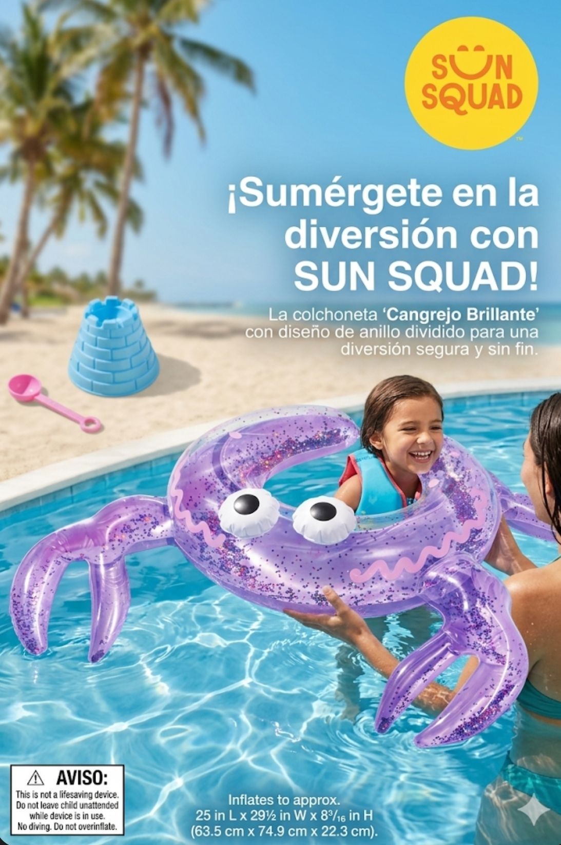 Salva vidas de cangrejo