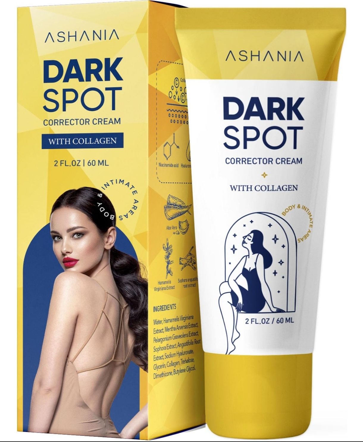 Corrector De Manchas Oscuras Para Rostro Y Cuerpo, Eliminado